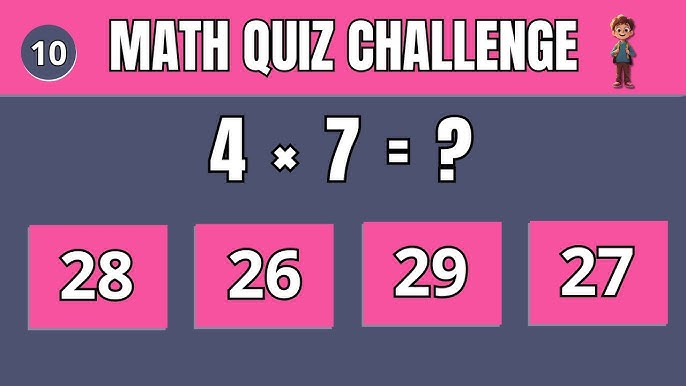 Quick Math Challenge